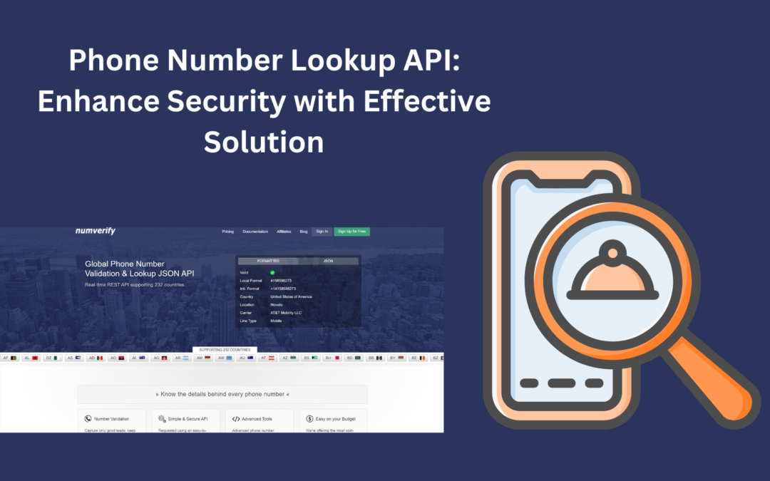 Phone Number Lookup API: Enhance Security with Effective Solution