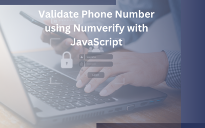 Use JavaScript and Numverify to Verify Phone Numbers