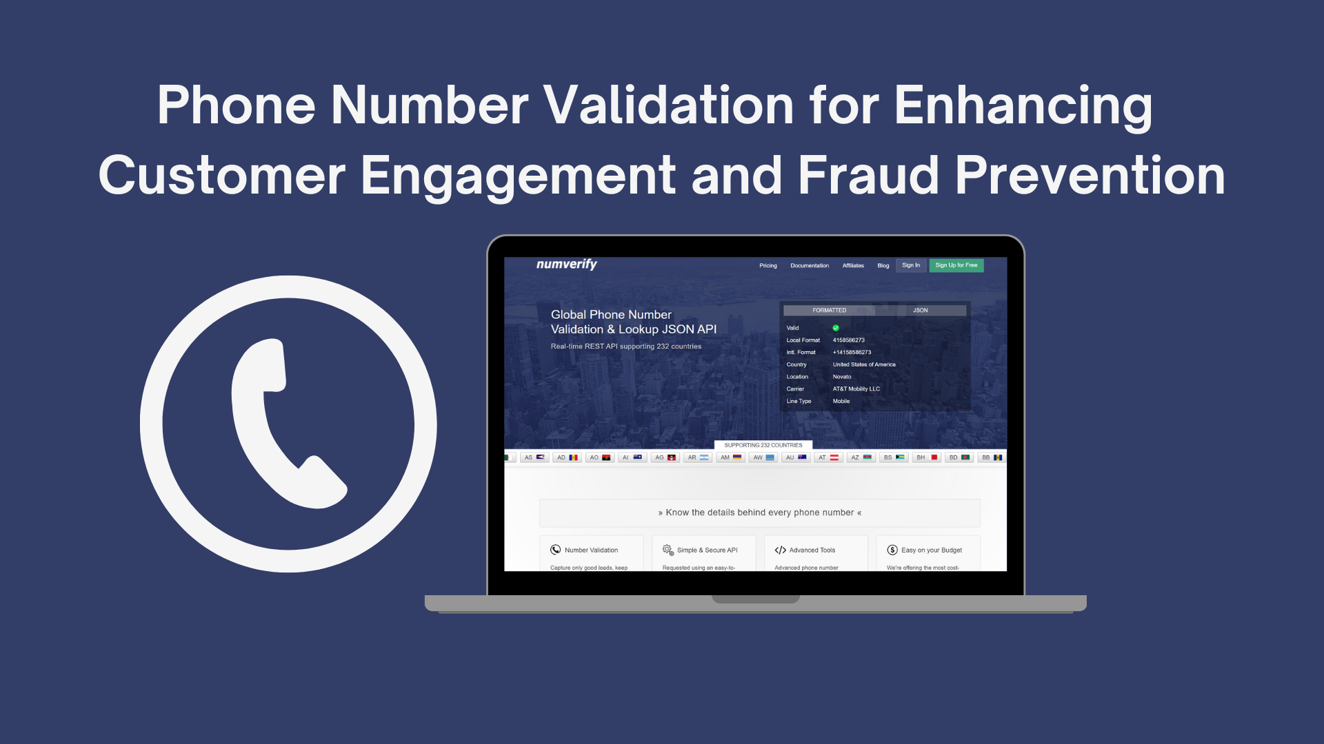 Phone Number Validation for Enhancing Customer Engagement and Fraud Prevention